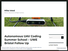 Tablet Screenshot of mikeisted.wordpress.com