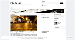 Desktop Screenshot of filmcolab.wordpress.com