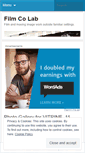 Mobile Screenshot of filmcolab.wordpress.com