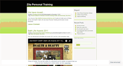 Desktop Screenshot of personaltrainingbath.wordpress.com