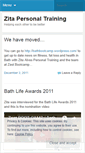 Mobile Screenshot of personaltrainingbath.wordpress.com