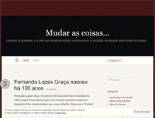Tablet Screenshot of mudarascoisas.wordpress.com
