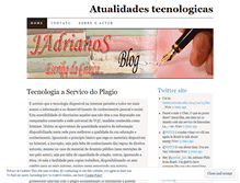 Tablet Screenshot of jadrianos.wordpress.com