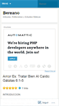 Mobile Screenshot of bereanocomprueba.wordpress.com