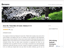 Tablet Screenshot of bereanocomprueba.wordpress.com