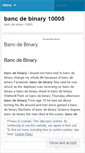 Mobile Screenshot of dol.bancdebinary10005.wordpress.com