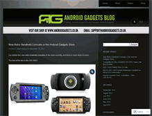 Tablet Screenshot of agadgetsuk.wordpress.com