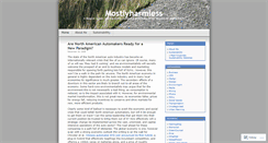 Desktop Screenshot of danders.wordpress.com