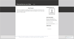 Desktop Screenshot of missleahserres.wordpress.com