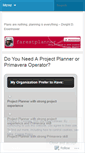 Mobile Screenshot of farestplanner.wordpress.com