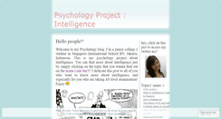 Desktop Screenshot of mypsychoproject.wordpress.com