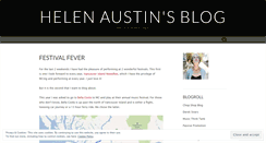 Desktop Screenshot of helenaustin.wordpress.com