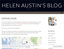 Tablet Screenshot of helenaustin.wordpress.com