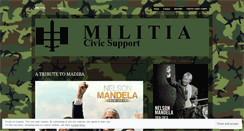 Desktop Screenshot of militiasa.wordpress.com