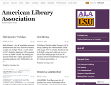 Tablet Screenshot of lsualasc.wordpress.com