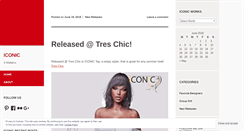 Desktop Screenshot of iconiccouture.wordpress.com