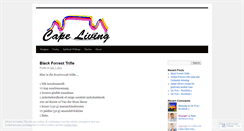 Desktop Screenshot of capeliving.wordpress.com