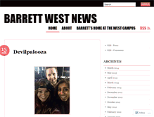 Tablet Screenshot of barrettwest.wordpress.com