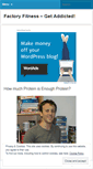 Mobile Screenshot of factoryfitness.wordpress.com