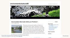 Desktop Screenshot of environmentsolutions00.wordpress.com