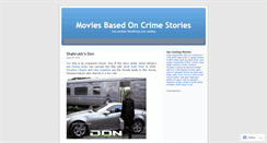 Desktop Screenshot of crimethrillers.wordpress.com