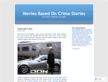 Tablet Screenshot of crimethrillers.wordpress.com