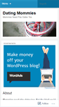 Mobile Screenshot of datingmommies.wordpress.com