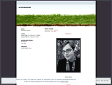 Tablet Screenshot of noextranotes.wordpress.com