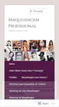 Mobile Screenshot of maquilhagemprofissional.wordpress.com