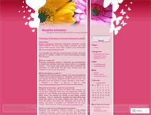 Tablet Screenshot of margaritafitness.wordpress.com