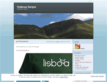 Tablet Screenshot of podemossempre.wordpress.com