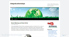 Desktop Screenshot of integralcarbonsteps.wordpress.com