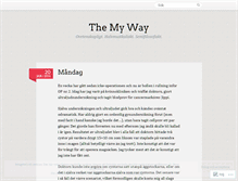 Tablet Screenshot of mysisinthecity.wordpress.com
