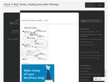Tablet Screenshot of clocknroll.wordpress.com