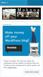 Mobile Screenshot of mokonanoblog.wordpress.com