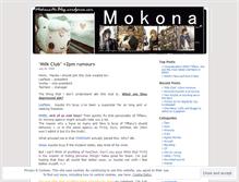 Tablet Screenshot of mokonanoblog.wordpress.com