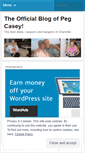 Mobile Screenshot of pegcasey.wordpress.com