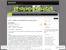 Tablet Screenshot of jtsports24.wordpress.com