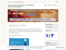 Tablet Screenshot of gachnhua.wordpress.com