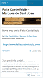 Mobile Screenshot of fallacastielfabib.wordpress.com