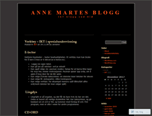 Tablet Screenshot of annemn.wordpress.com