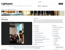 Tablet Screenshot of lightspacebrisbane.wordpress.com