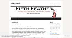 Desktop Screenshot of fifthfeather.wordpress.com