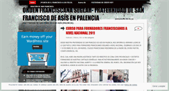 Desktop Screenshot of ordenseglardepalencia.wordpress.com