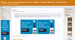 Desktop Screenshot of biharflood.wordpress.com