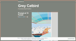 Desktop Screenshot of greycatbird.wordpress.com
