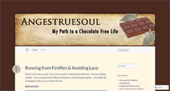 Desktop Screenshot of angestruesoul.wordpress.com