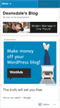 Mobile Screenshot of deansdale.wordpress.com