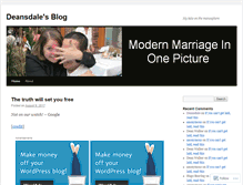 Tablet Screenshot of deansdale.wordpress.com