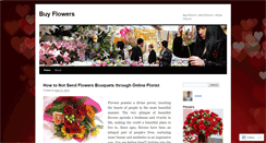 Desktop Screenshot of buyflowers1.wordpress.com